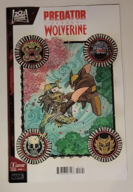 Predator Vs. Wolverine #1 11/2023 Nm/Nm- Peach Momoko Variant Marvel Comics