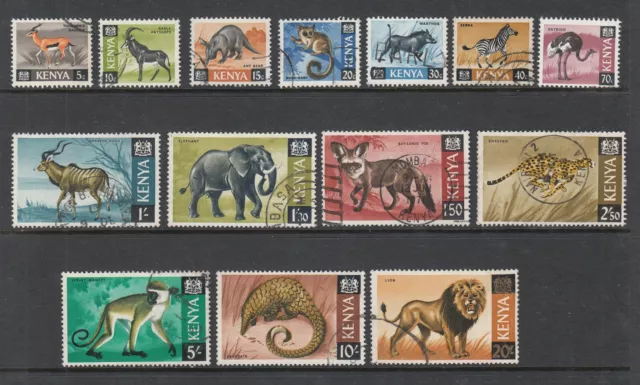 Kenya: Wiidlife Stamps, 1966