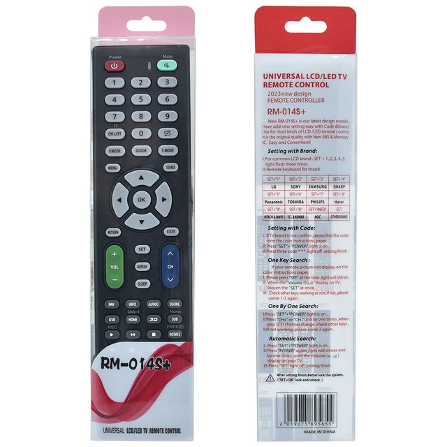 TéLéCommande RemplacéE RC4875 AdaptéE pour TV LED TE32182B301C10