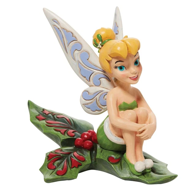 Jim Shore Happy Holly-Days Polyresin Tinkerbell 6010874