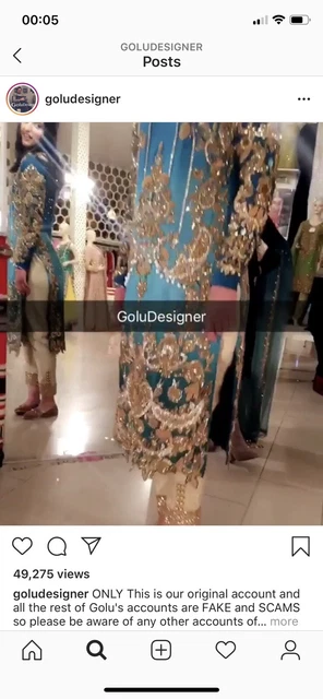 Golu designer dresses online online