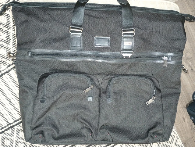Rare Tumi Alpha Bravo Kessler Duffel Carry-on Travel Bag Black $395