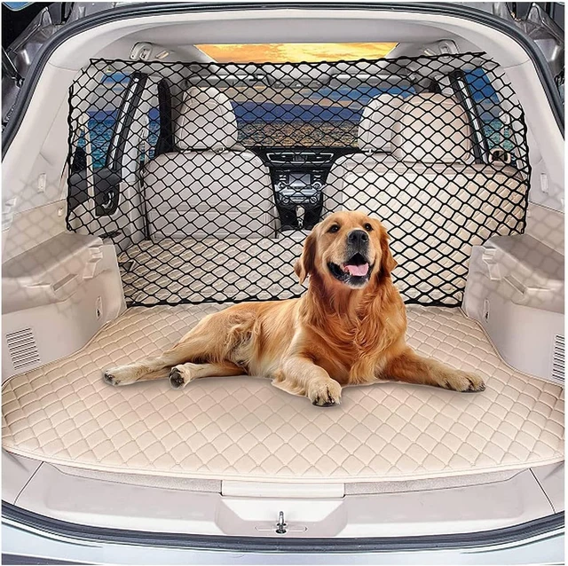 PET NET VEHICLE Safety Mesh Dog Barrier SUV/Car/Truck/Van Fits Behind
