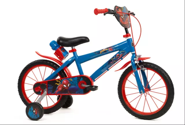 16 16" Zoll Kinderfahrrad Kinder Disney Jungen Fahrrad Rad BMX Spiderman Bike