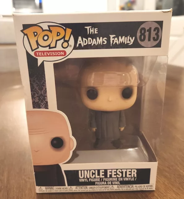 Funko POP television Uncle Fester #813 Addams Family Wednesday Figure
