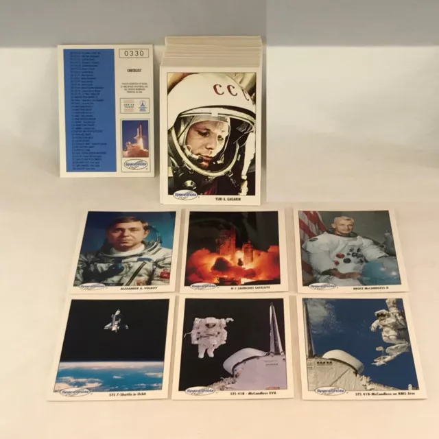 SPACE SHOTS SERIES 3 (Space Ventures/1992) Complete 110 Card Set (#221-330)