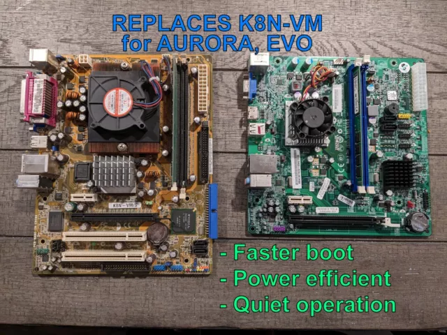 MEGATOUCH ION Motherboard & SSD - Replacement Board Asus K8N-VM Aurora Evo 2014 MEGATOUCH ION Motherboard & SSD - Replacement Board Asus K8N-VM Aurora Evo 2014