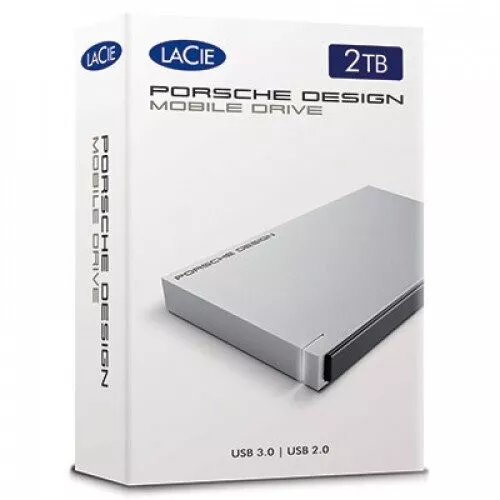 2Tb Lacie Porsche Design Mobillaufwerks 2,5" Externes Antrieb Für Windows & Mac (7)