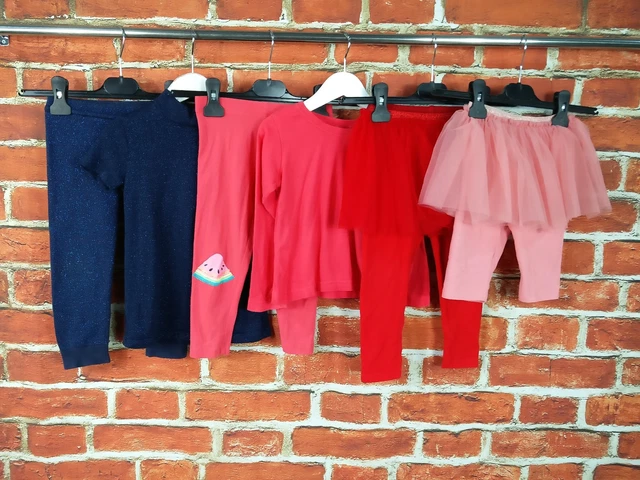 Girls Bundle Age 2-3 Years Next M&S Gap Leggings Top Tee Tutu Leggings Sets 98Cm