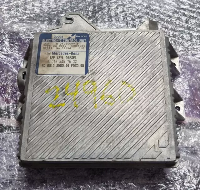 Mercedes W202 W210 220 Diesel Motor Steuergerät Motorsteuergerät 0165457632 ECU