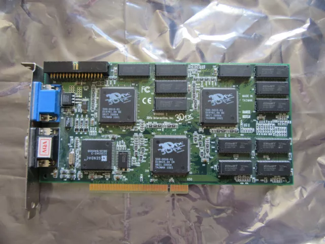UNTESTED 3DFx Voodoo2 8mb A-Trend Pulled from working machine several years ago