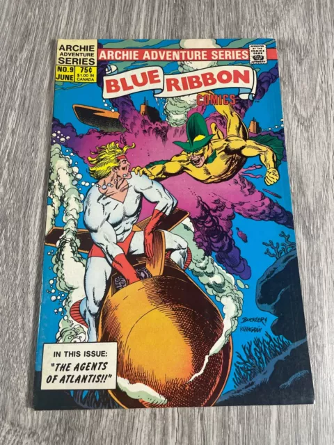 BLUE RIBBON COMICS #9 Archie Comics  1984 Archie Adventure Series 2
