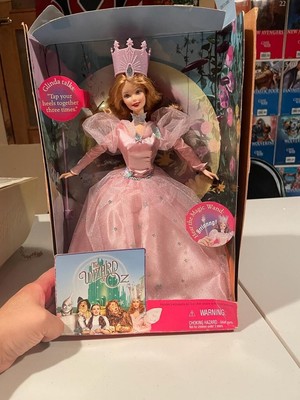 NEW GLINDA THE Good Witch In The Wizard Of Oz 1999 Barbie Talking Doll