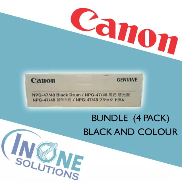 Genuine Canon Drum Unit NPG-47/48 Black