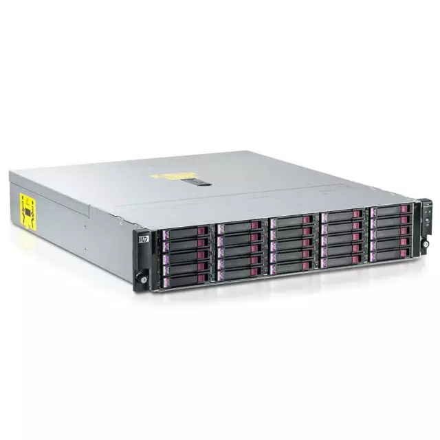 HP StorageWorks D2700 Storage Subsystem 25x 900GB SAS HDD 2,5" 2x HP AJ941-04402