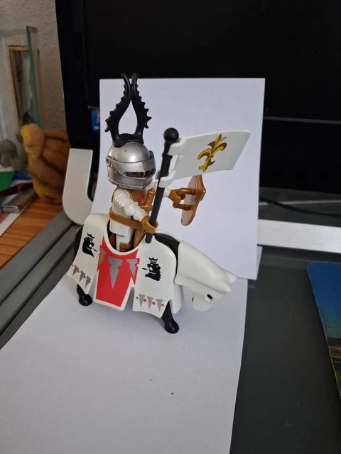 Playmobil 3330 – Le Fou Du Roi Et Son âne, Château Médiéval, Vintage Allemagne, Occasion