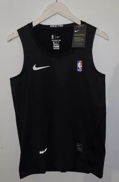 NIKE NBA NIKE Pro Breathe Tank Top SZ XXL RARE Black Player Issued $115.00  - PicClick