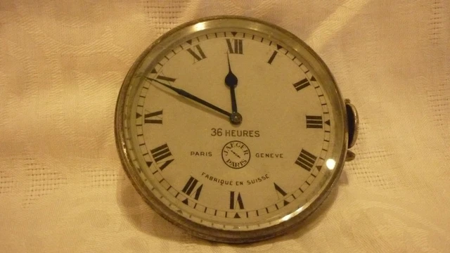 JAEGER PARIS 4 Jours Ancienne Horloge Voiture Montre de Tableau de Bord  Vintage EUR 200,00 - PicClick FR