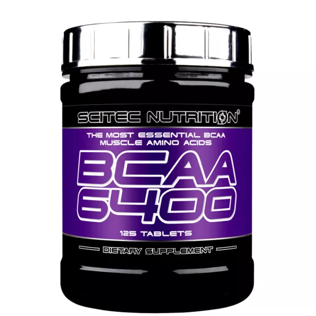 SCITEC NUTRITION BCAA 6400 - Hochdosierte BCAA Aminosäuren Muskelwachstums