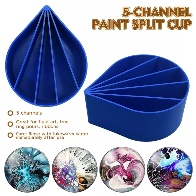 MINI PAINT POURING Split Cup for Acrylic Art Split Cup Painting Supplies  Tools $5.26 - PicClick AU