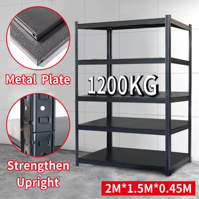 2M*1.5M Warehouse Rack Garage shelving Pallet Racking Storage Shelves Steel