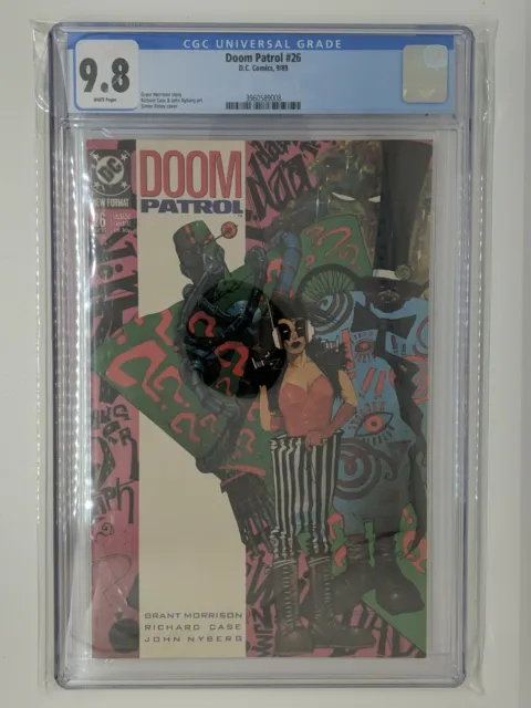 Doom Patrol #26 CGC 9.8 1st Appearance Mr Nobody and Sisterhood of Dada