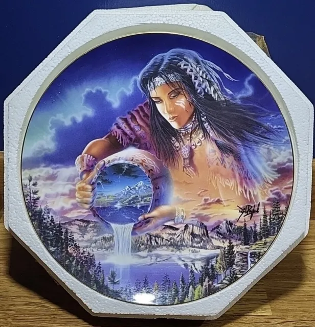 Royal Doulton Plate The Water Of Life Limited Edition Fine Bone China