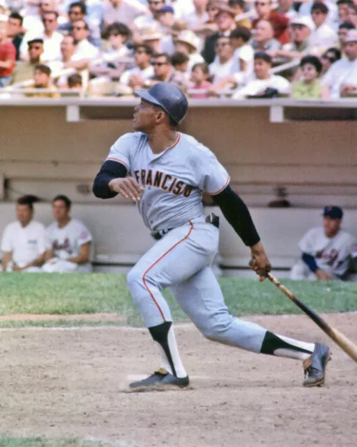 1966 San Francisco Giants WILLIE MAYS Glossy 8x10 Photo Print Poster HOF 79