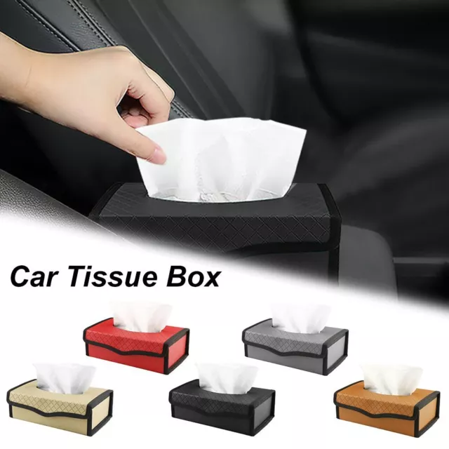 Table Decoration Auto Storage Case Paper Holder Napkin Cover Car Tissue Box