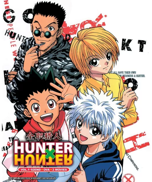 Anime DVD Hunter x Hunter HxH 2011 COMPLETE Season 2 148eps ENG SUB All  Region