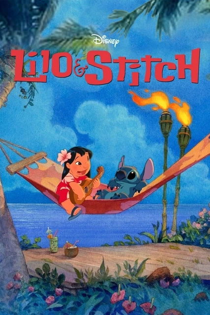 LILO ET STITCH Film 2002 Walt Disney Affiche 45X32Cm Cartoon EUR 14 90 lilo-et-stitch-film-2002-walt-disney-affiche-45x32cm-cartoon-eur-14-90