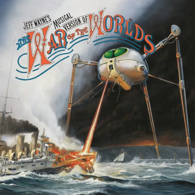 Jeff Wayne Musical Version Of The War Of The Worlds vinyl 2 LP g/f +16pg bklt NE