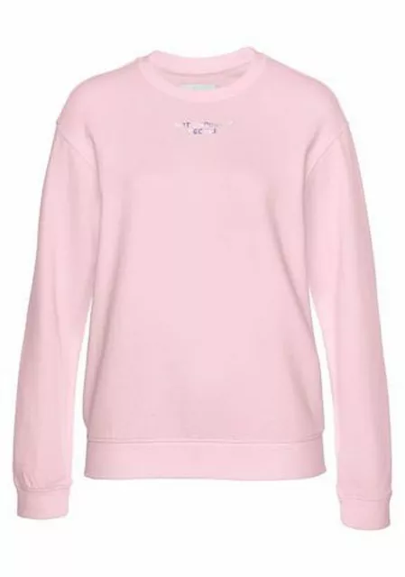 REPLAY Damen Sweatshirt Sommer Sweater Pullover Hoodie Girl Pastell-Rosa NEU 99€