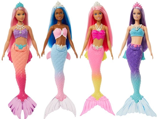Barbie sirena arcobaleno toys online