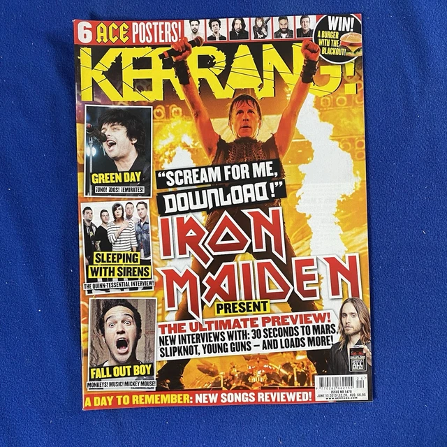 KERRANG! ISSUE NO 1470 June 15, 2013 IRON MAIDEN PRESENT THE