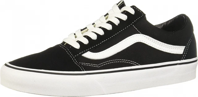 Vans UA Old Skool, Baskets Basses Mixte, 40 EU 34.5 EU, Black White