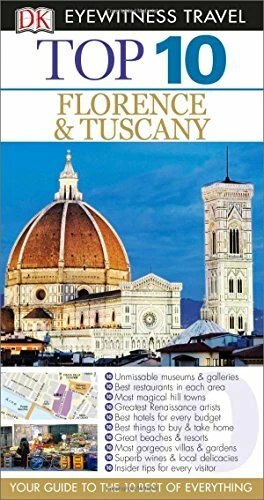 DK Eyewitness Top 10 Travel Guide: Florence & Tuscany By Collectif