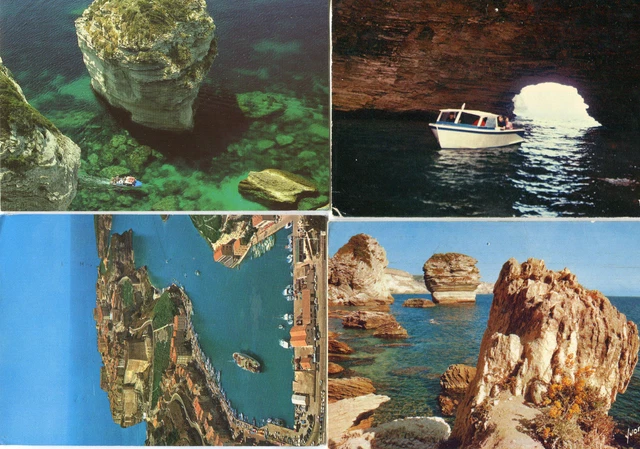 BONIFACIO LOT de 4 cartes