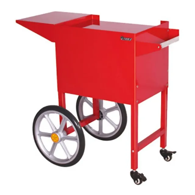 Adcraft PCM-8LC Popcorn Cart/Trolley by Admiral Craft w/ 11" x 14.5" Side She...