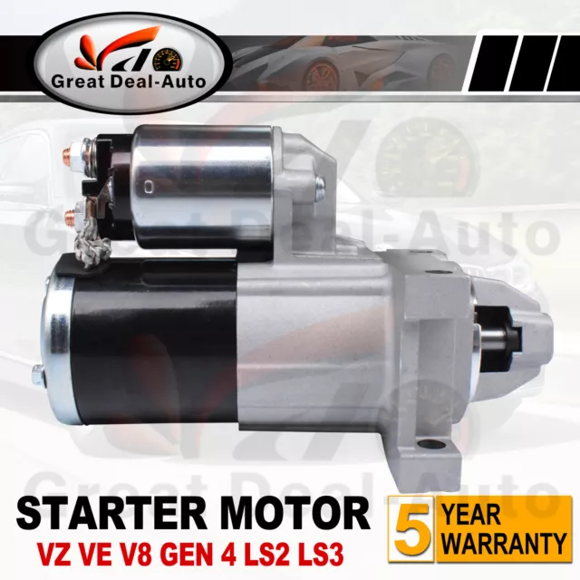 Starter Motor for Holden Berlina Calais VZ VE Gen4 V8 L98 L76 L77 LS2 LS3 6.0L