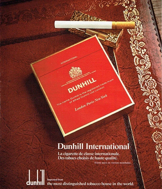 Herbal Cigarettes Dunhill International 1 Carton 20 Packs 200 Class A Cigarettes New Cigarettes Carton Australia