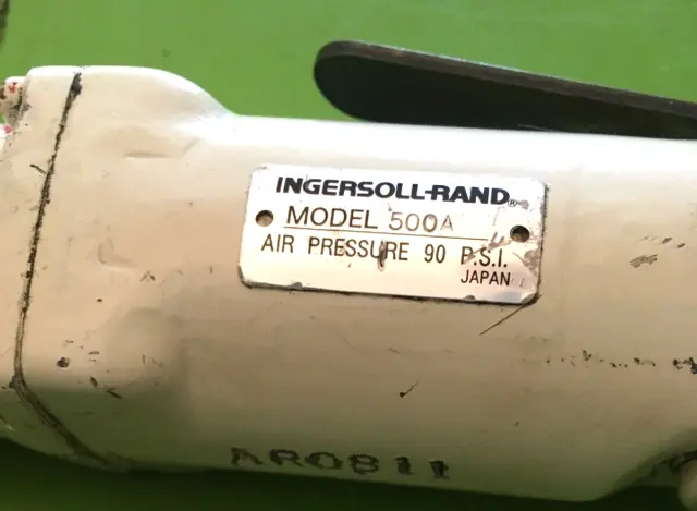 Ingersoll Rand 500A, Air Pulse Tool, Non Shut Off, 3/8 in