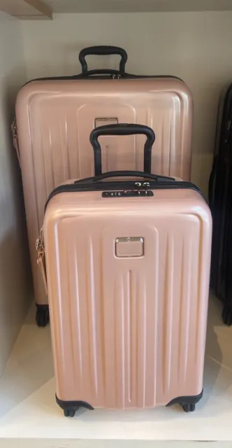 NEW Tumi V4 International Expandable 4 Wheel Packing Case Suit Case - PINK PEARL