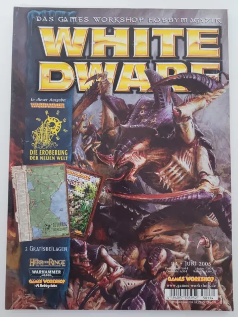 White Dwarf Nr. 114, 6/2005 Deutsch Warhammer 40K, Fantasy Games Workshop