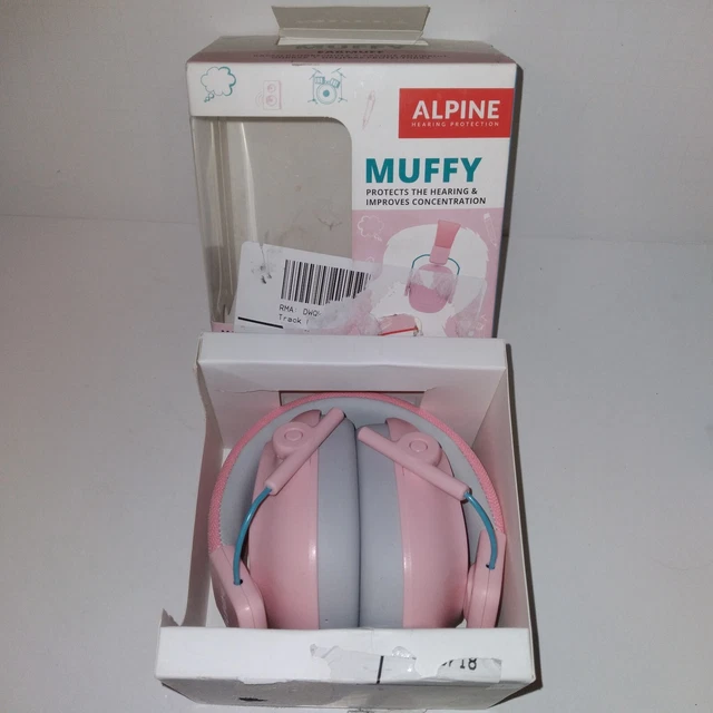 Alpine Muffy Ear Protection For Kids New Damaged Box Includes Carrying Case