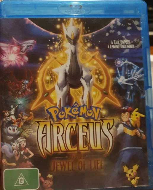 POKEMON - ARCEUS And The Jewel Of Life Embossed Case : DVD Region 4 New  Sealed $11.00 - PicClick AU