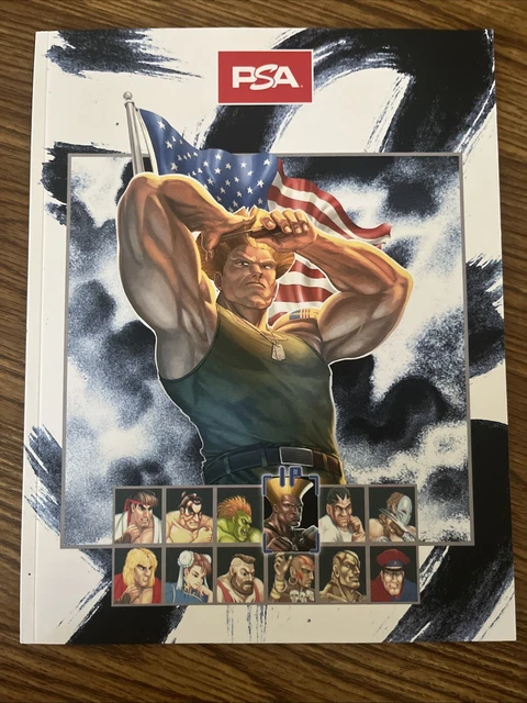 PSAマガジン　2025JUNE ストリートファイター2 June 2025 PSA Magazine Street Fighter VEGA + SEALED Promo