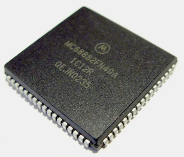 Motorola MC 68882 FN40 FPU 40 Mhz processor ATARI MEGA STE, FALCON, AMIGA, APPLE