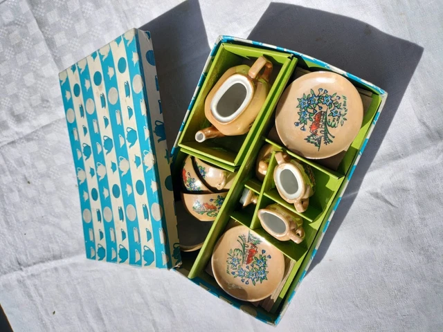 Lampe De Plafond Et De Table Vintage 1:12 Pour Maison De Poupée - Acme/Renwal - Porcelaine/Plastique