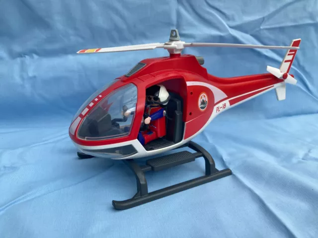 Playmobil - 9127 Helicopter Bergrettung - gebraucht und bespielt